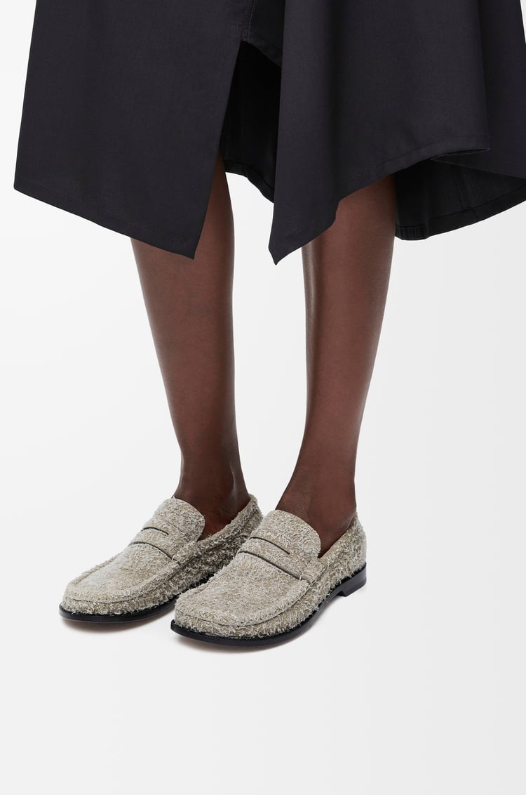 Loewe Campo Loafer In Brushed Suede 2 Colours
