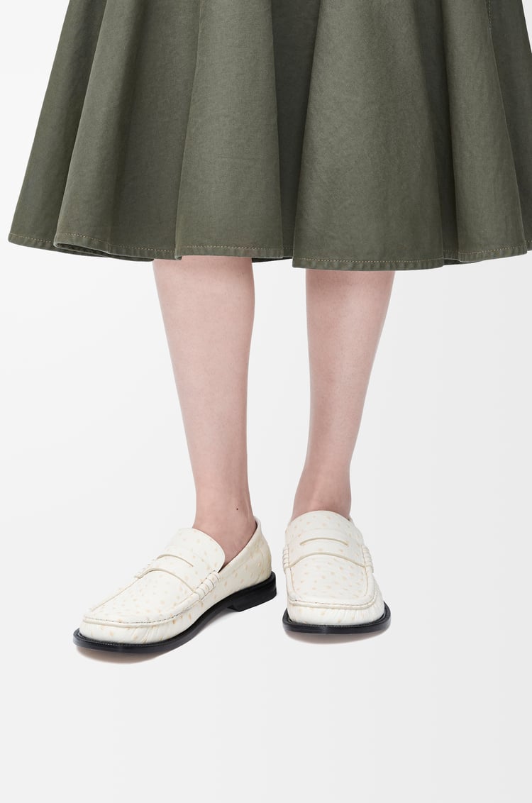 Loewe Campo Loafer In Embossed Calfskin 1 Colours