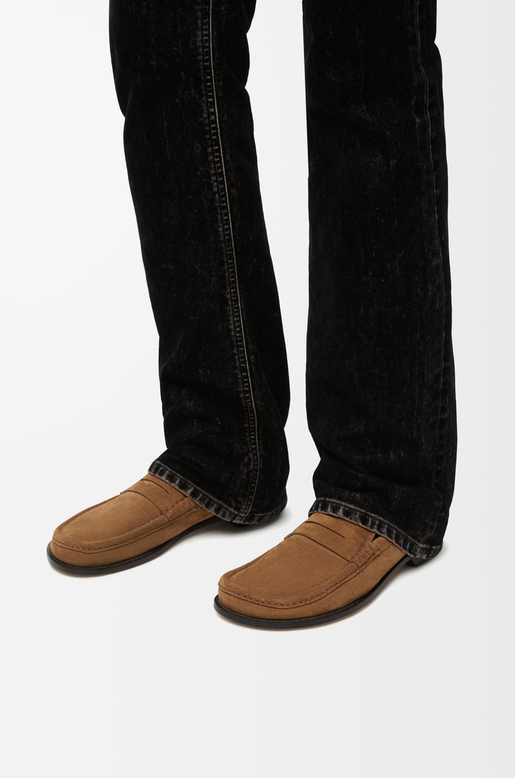 Loewe Campo Loafer In Suede Calfskin 1 Colours