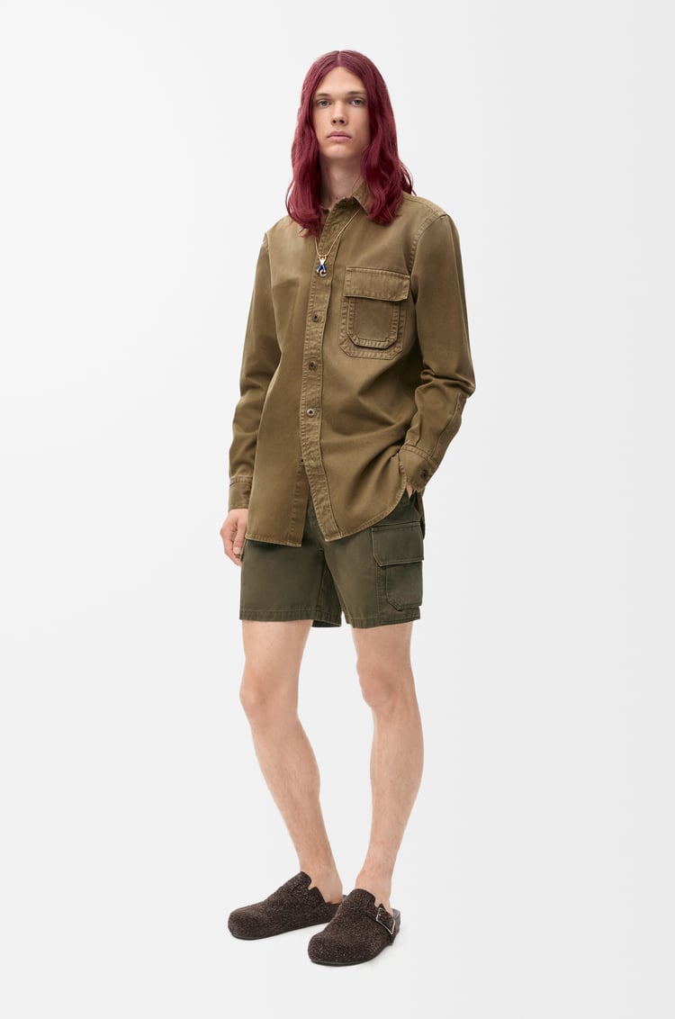 Loewe Cargo Shorts In Cotton 1 Colours