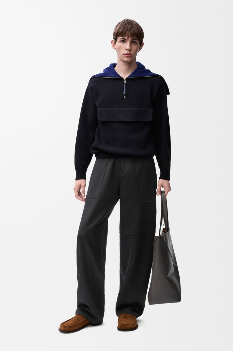 Loewe Cargo Trousers In Wool 1 Colours