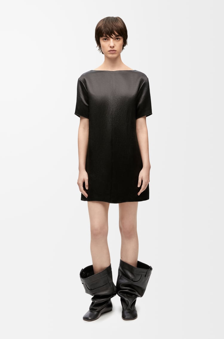 Loewe Chain Dress In Technical Satin 1 Colours