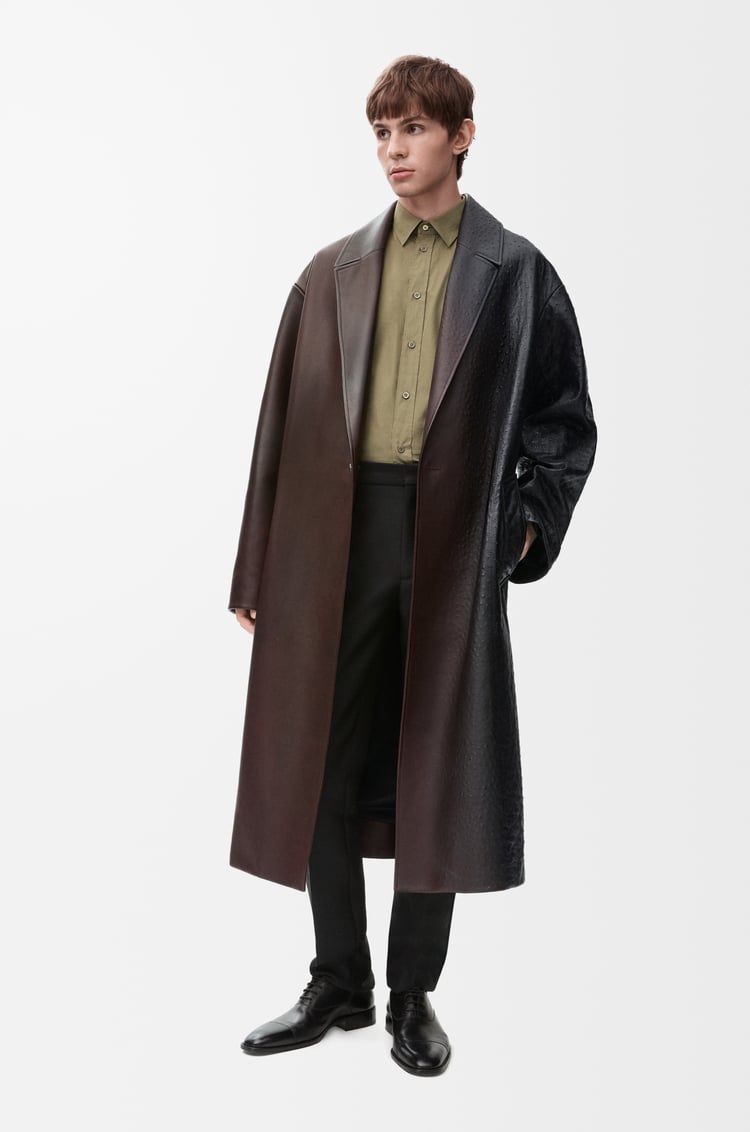 Loewe Coat In Nappa Calfskin 1 Colours