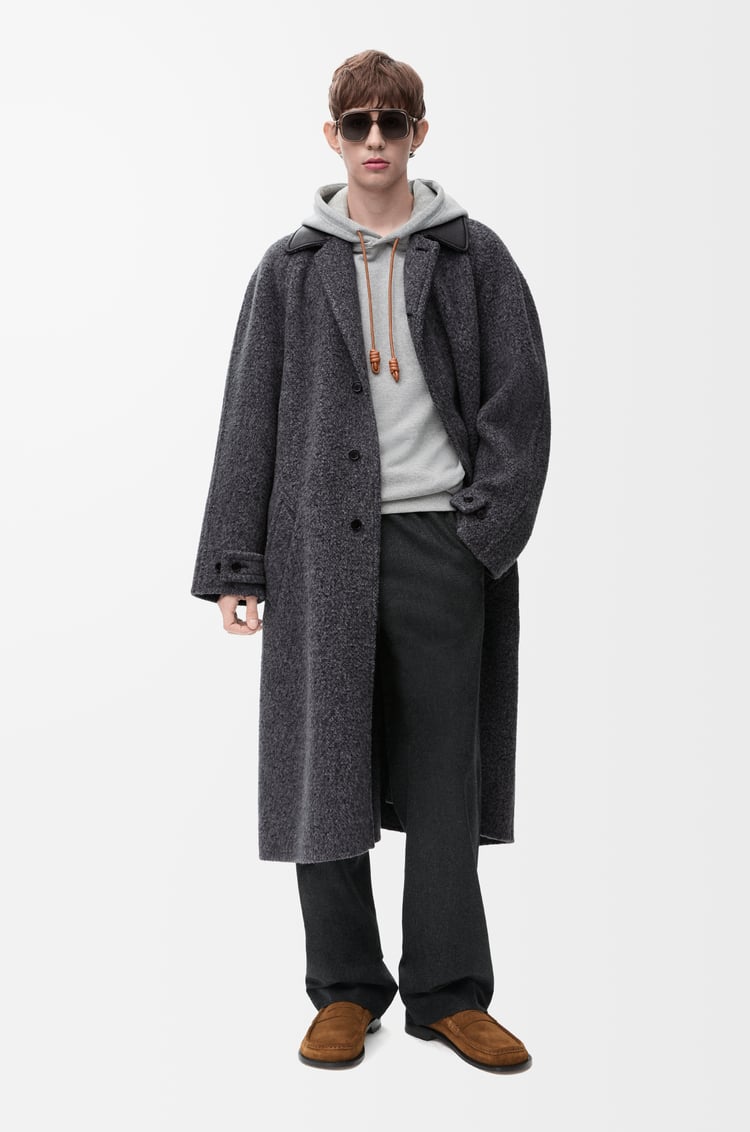 Loewe Coat In Wool And Cashmere Blend 1 Colours