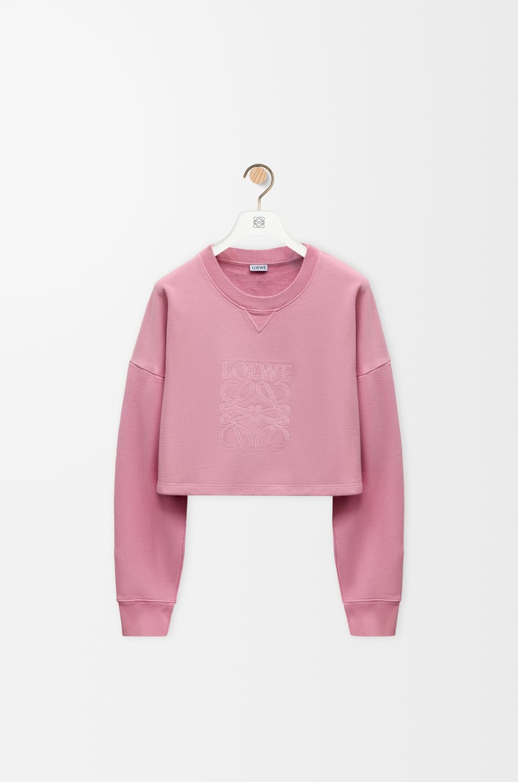 Loewe Cropped sweatshirt in cotton 2 Colours