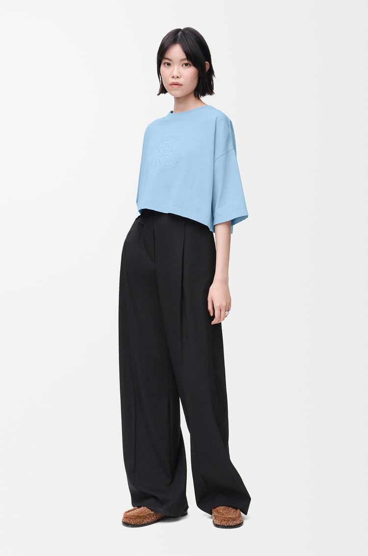 Loewe Cropped T-shirt In Cotton 3 Colours