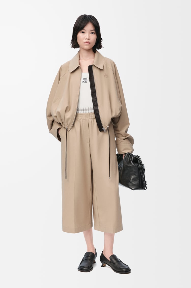 Loewe Cropped Trousers In Cotton 2 Colours