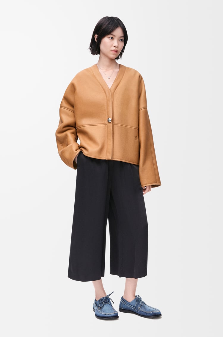 Loewe Cropped Trousers In Viscose 1 Colours