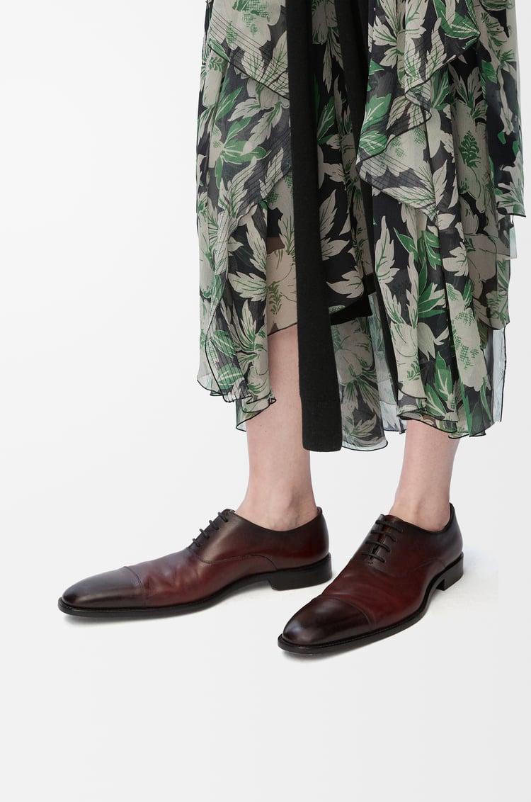 Loewe LOEWE Crown Oxford In Brushed Calfskin 1 Colours