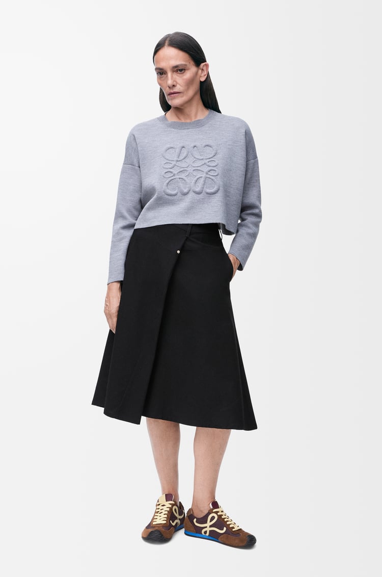 Loewe Deconstructed Skirt In Cotton 1 Colours