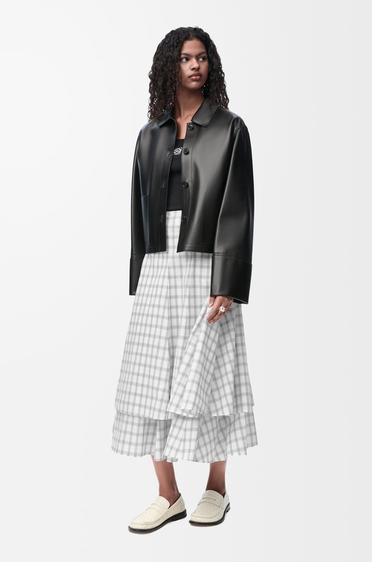 Loewe Double Layer Skirt In Cotton 1 Colours