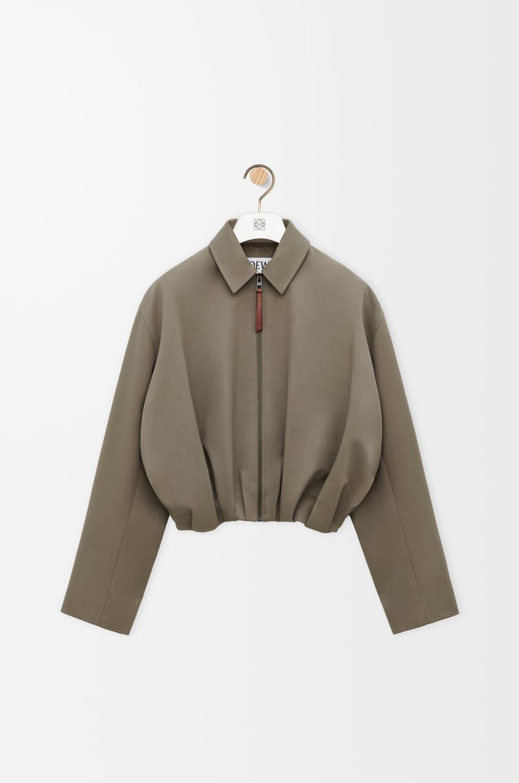 Loewe Draped jacket in cotton and silk 2 Colours