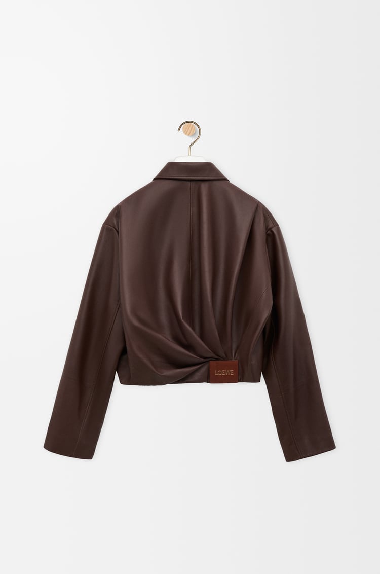 Loewe Draped Jacket In Nappa Lambskin 2 Colours