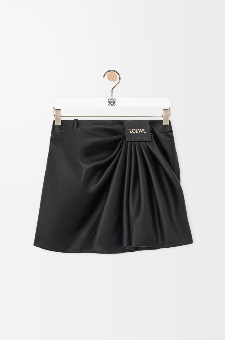 Loewe Draped skirt in nappa lambskin 1 Colours