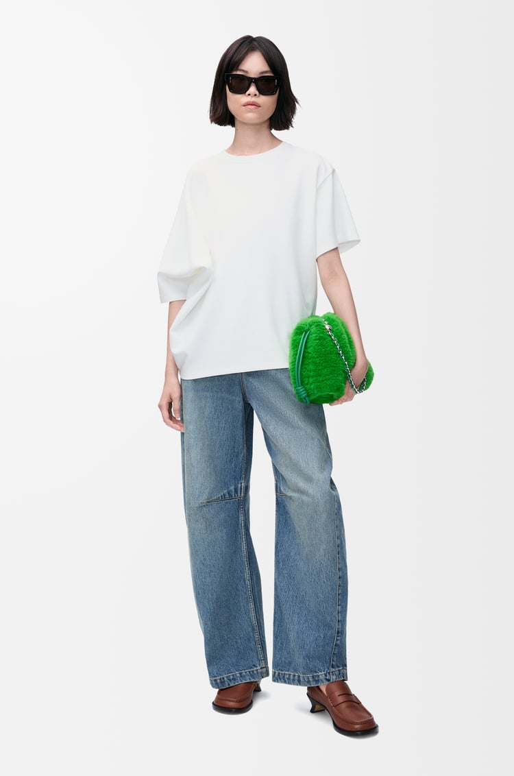 Loewe Draped T-shirt In Cotton Blend 2 Colours