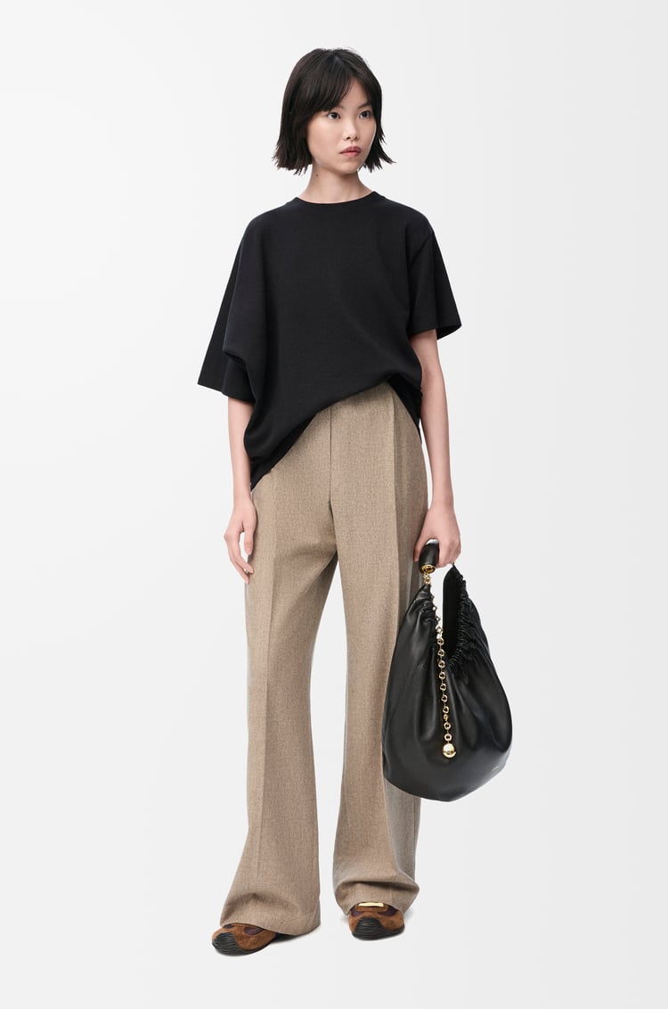 Loewe Draped T-shirt In Cotton Blend 2 Colours