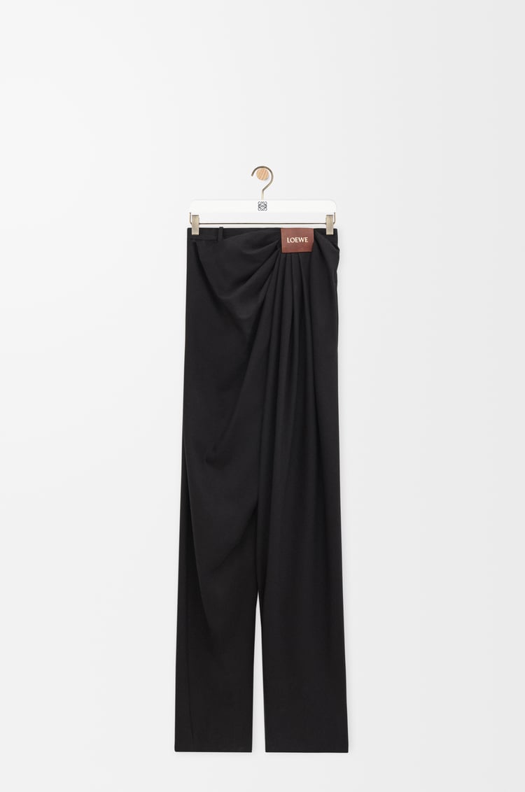 Loewe Draped trousers in cotton and silk 2 Colours