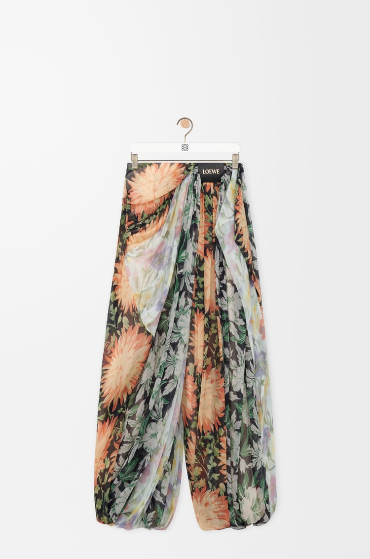 Loewe Draped trousers in silk 1 Colours