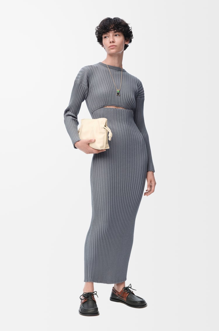 Loewe Dress In Cotton And Viscose Blend 1 Colours
