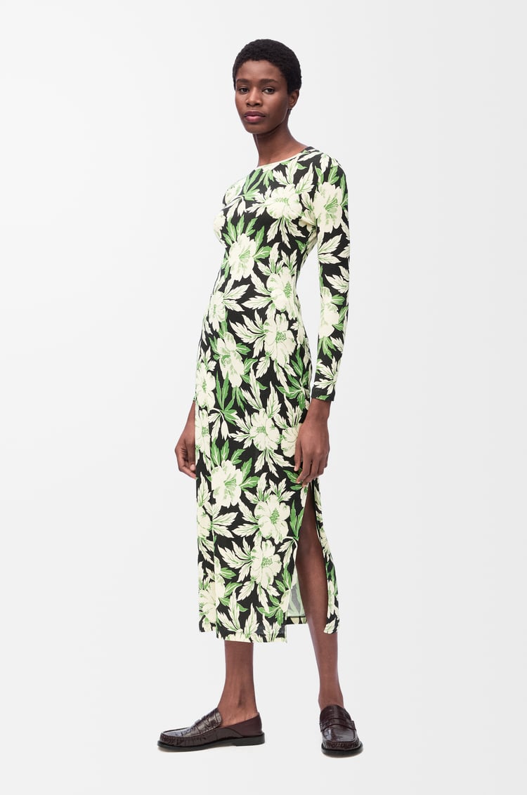 Loewe Dress In Silk And Cotton 1 Colours