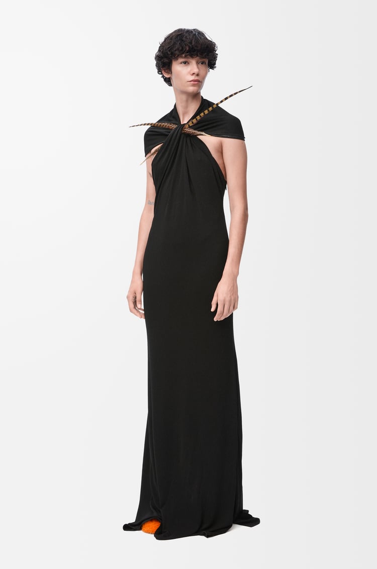 Loewe Dress In Viscose 2 Colours