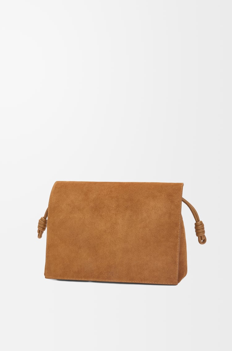 Loewe Flamenco Satchel In Suede Calfskin 1 Colours