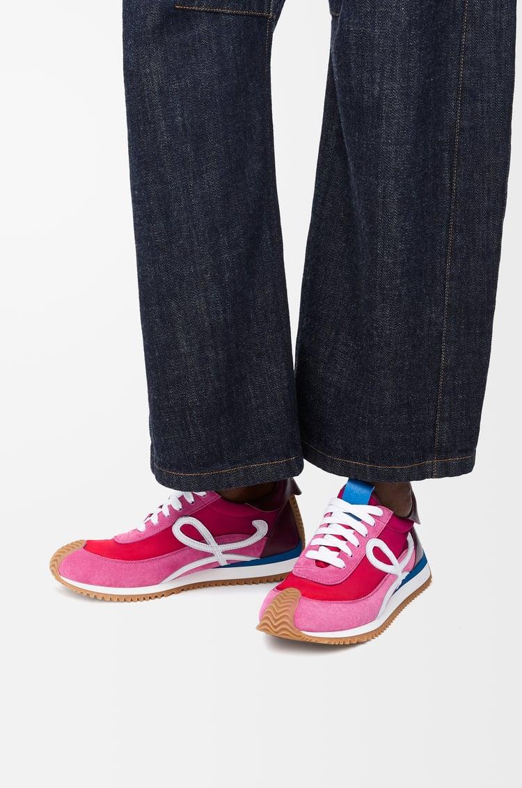 Loewe Flow Runner 2.0 In Nylon And Suede 1 Colours