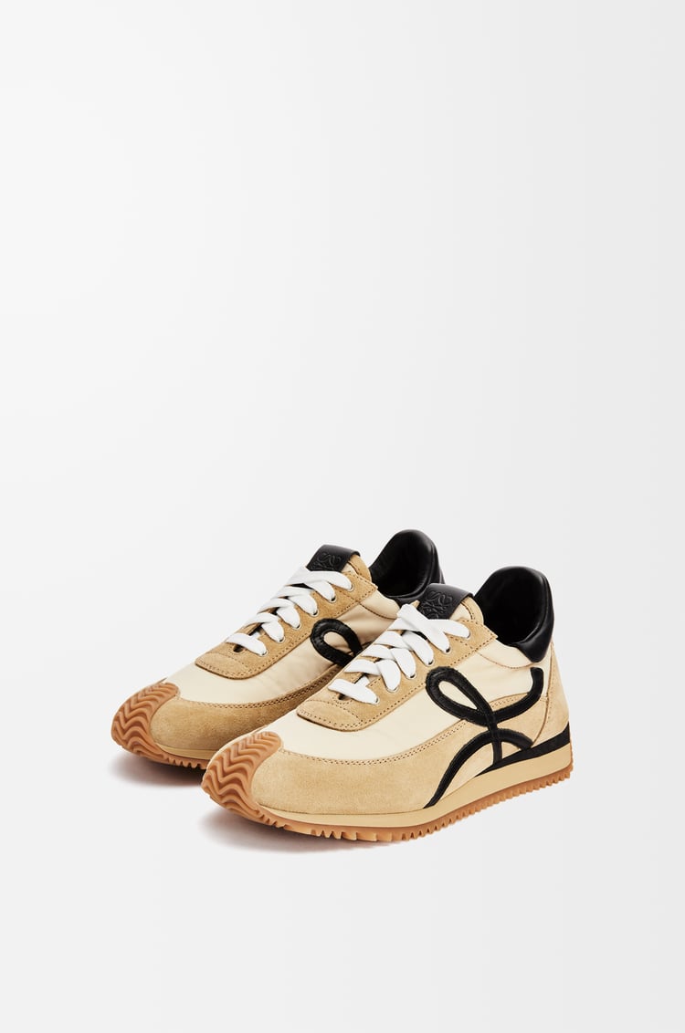Loewe Flow Runner In Nylon And Suede 1 Colours