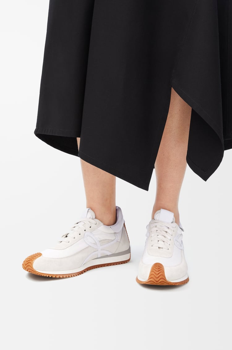 Loewe Flow Runner In Nylon And Suede 1 Colours