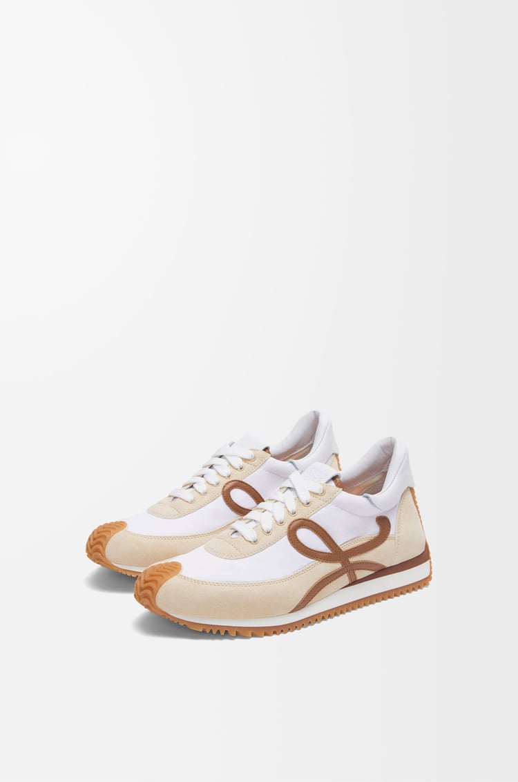 Loewe Flow Runner In Nylon And Suede 1 Colours