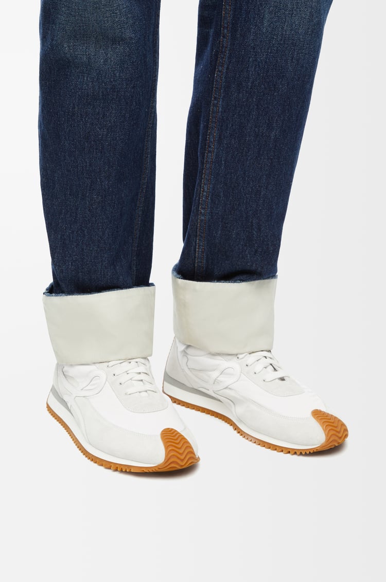 Loewe Flow Runner In Nylon And Suede 2 Colours