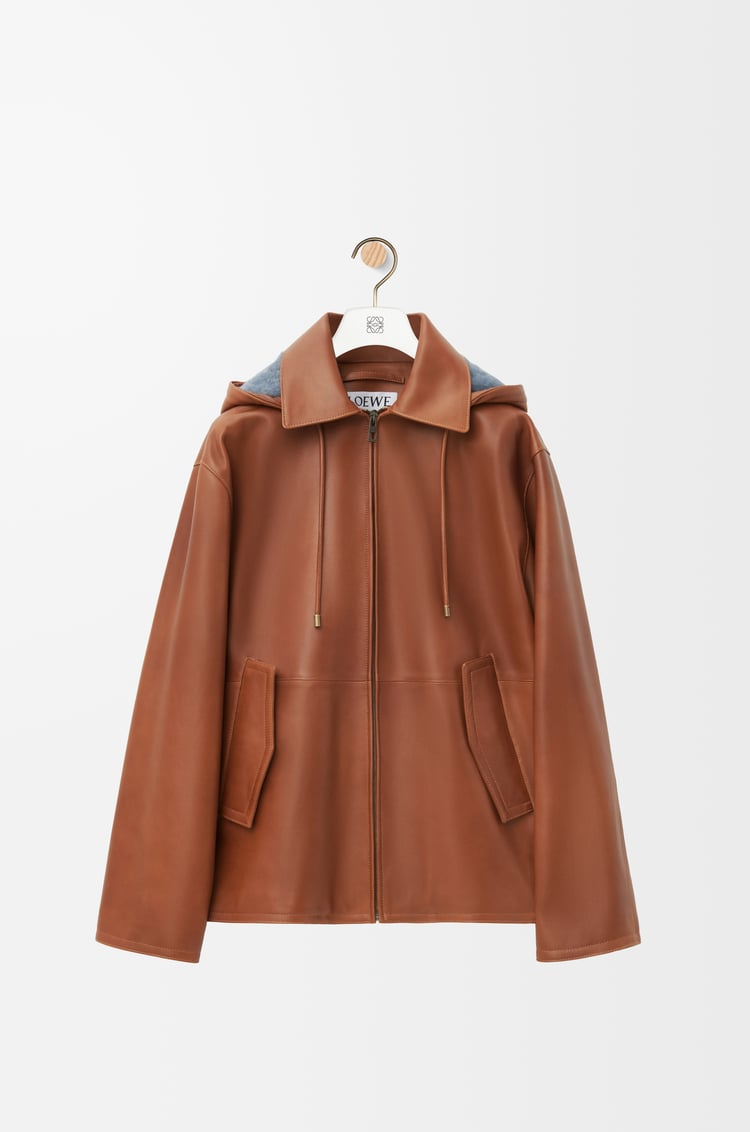 Loewe Hooded jacket in nappa lambskin 1 Colours