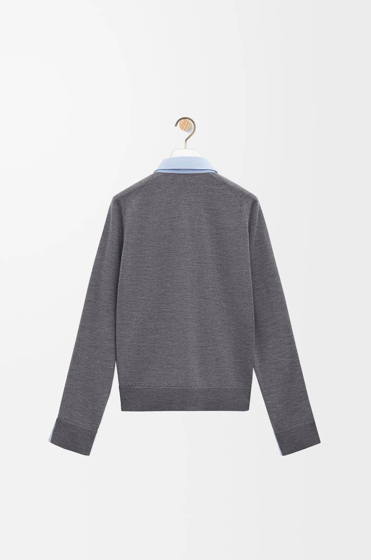 Loewe Hybrid Shirt In Cotton And Wool 3 Colours