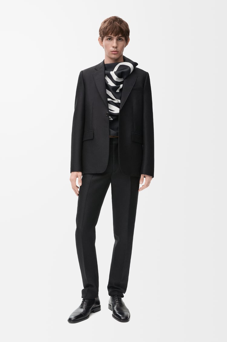 Loewe Jacket In Wool And Silk 1 Colours