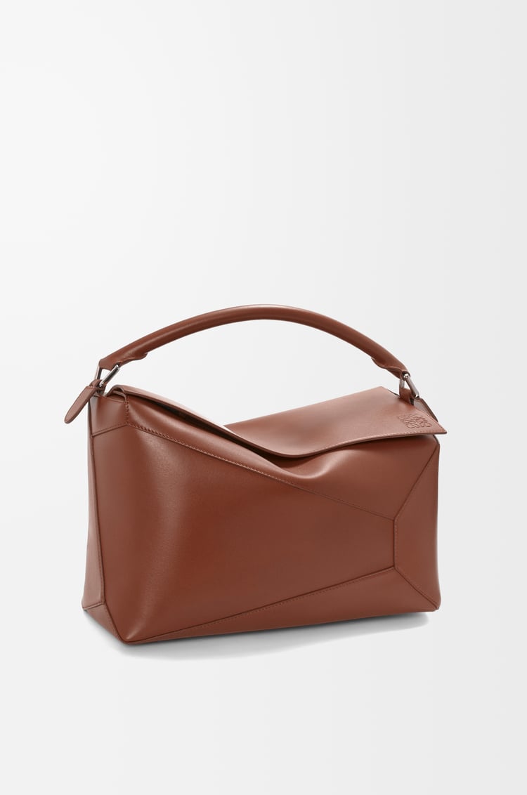 Loewe Large Puzzle Bag In Shiny Calfskin 1 Colours