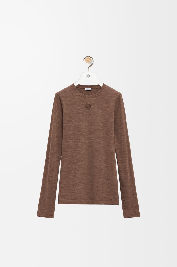Loewe Long sleeve top in stretch wool 2 Colours