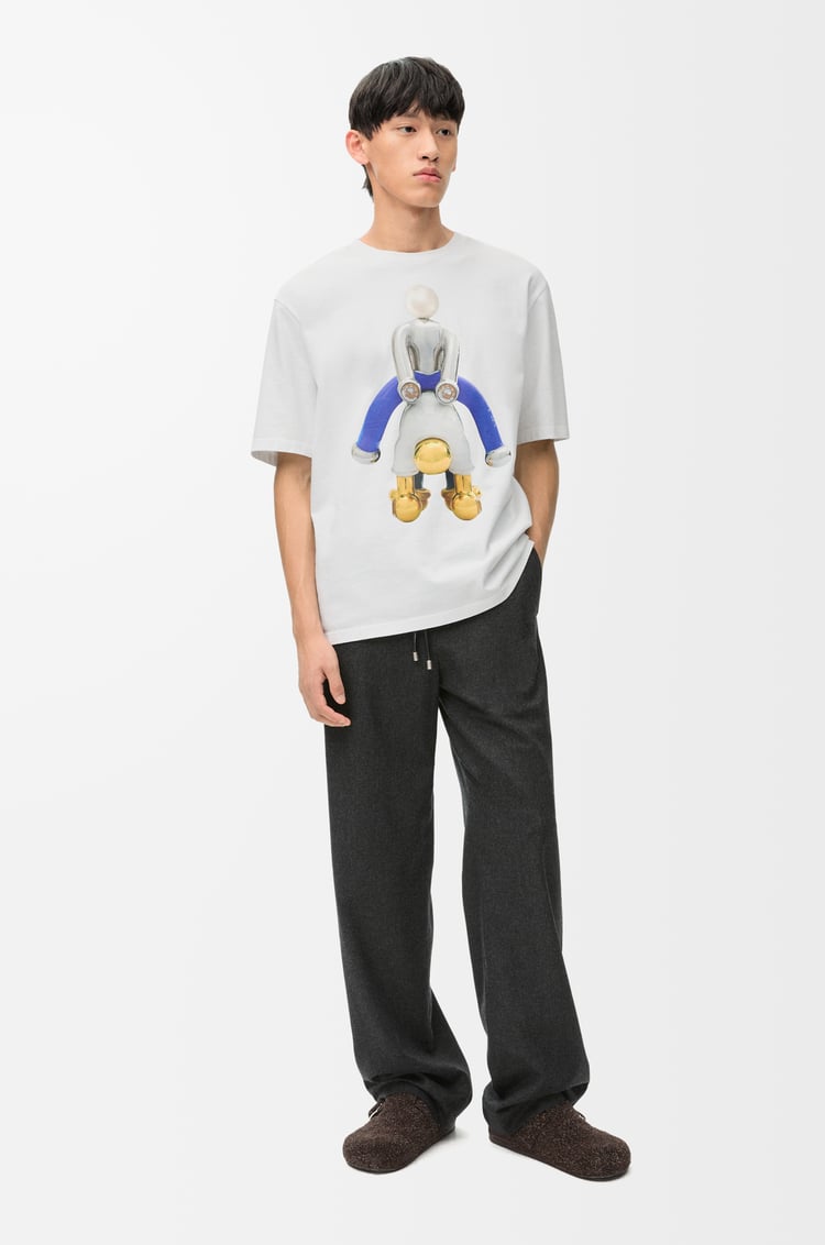 Loewe Loose Fit T-shirt In Cotton 1 Colours