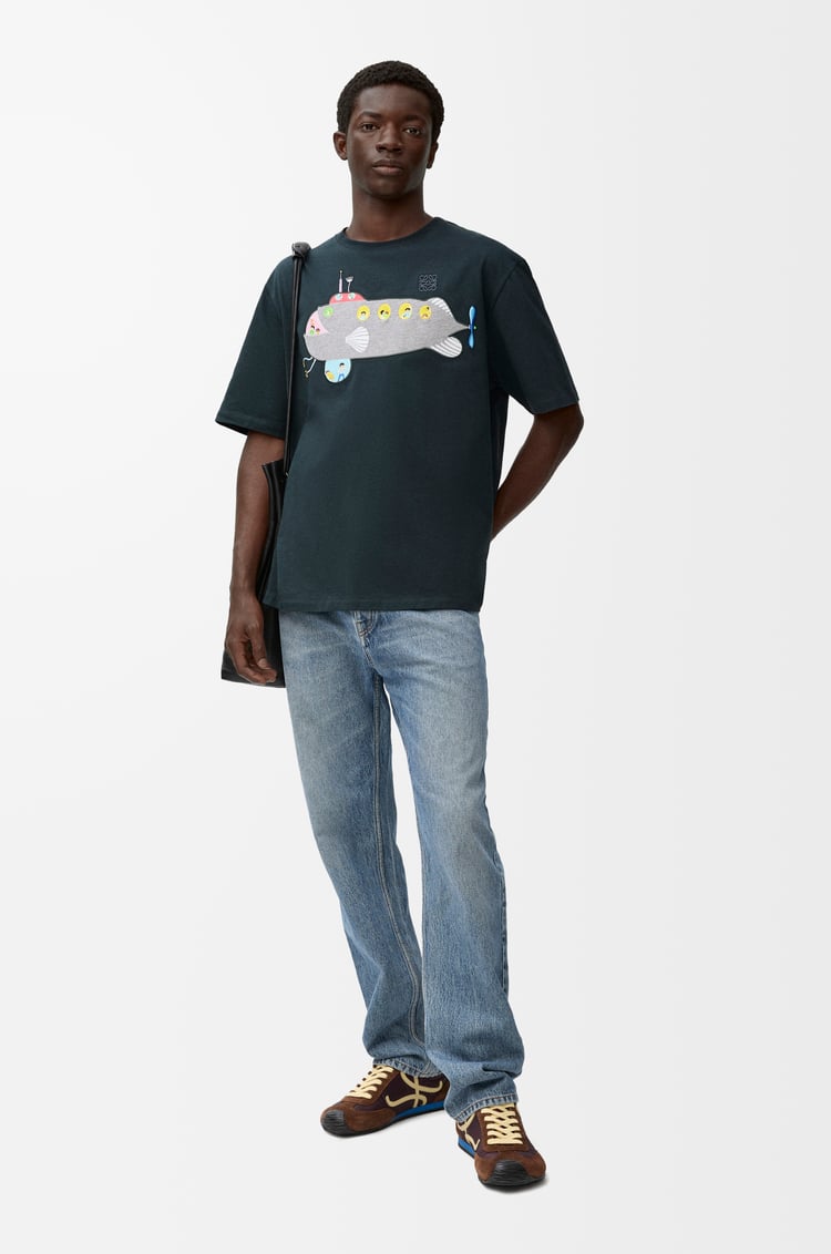 Loewe Loose Fit T-shirt In Cotton 1 Colours