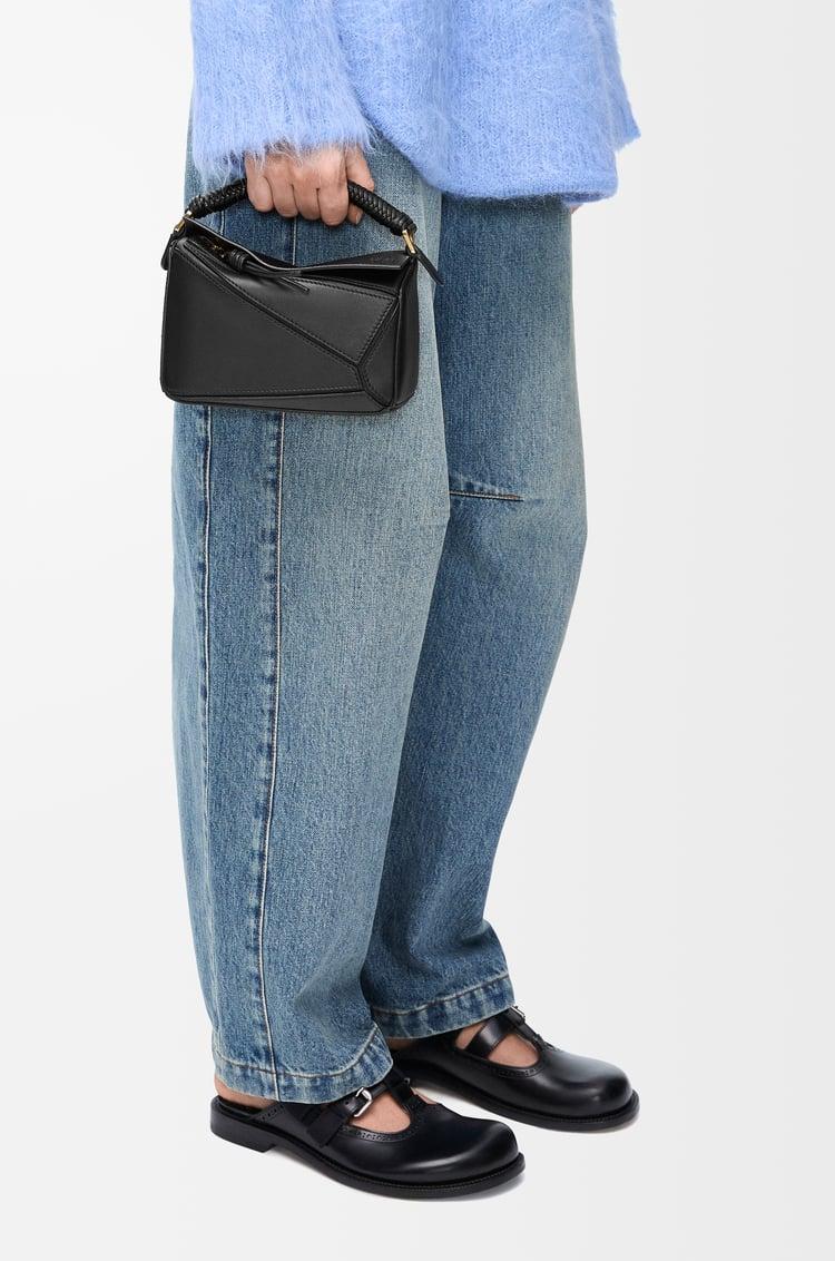 Loewe Mini Puzzle Bag In Smooth Calfskin 3 Colours