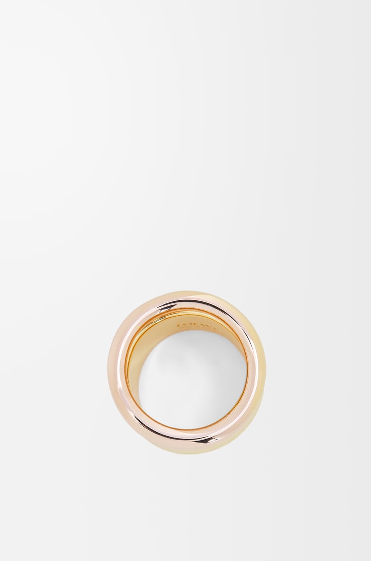 Loewe Nappa Knot Ring In Sterling Silver 1 Colours