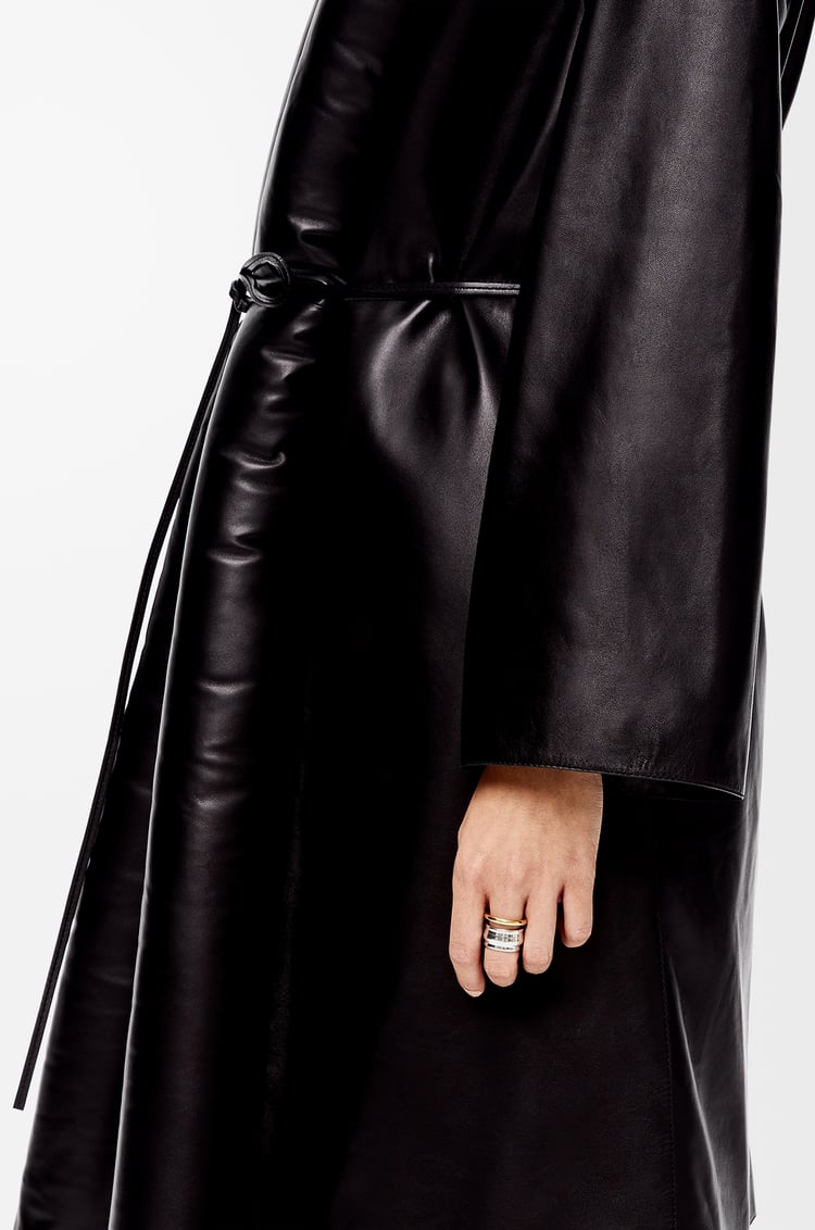 Loewe Nappa Knot Ring In Sterling Silver 1 Colours