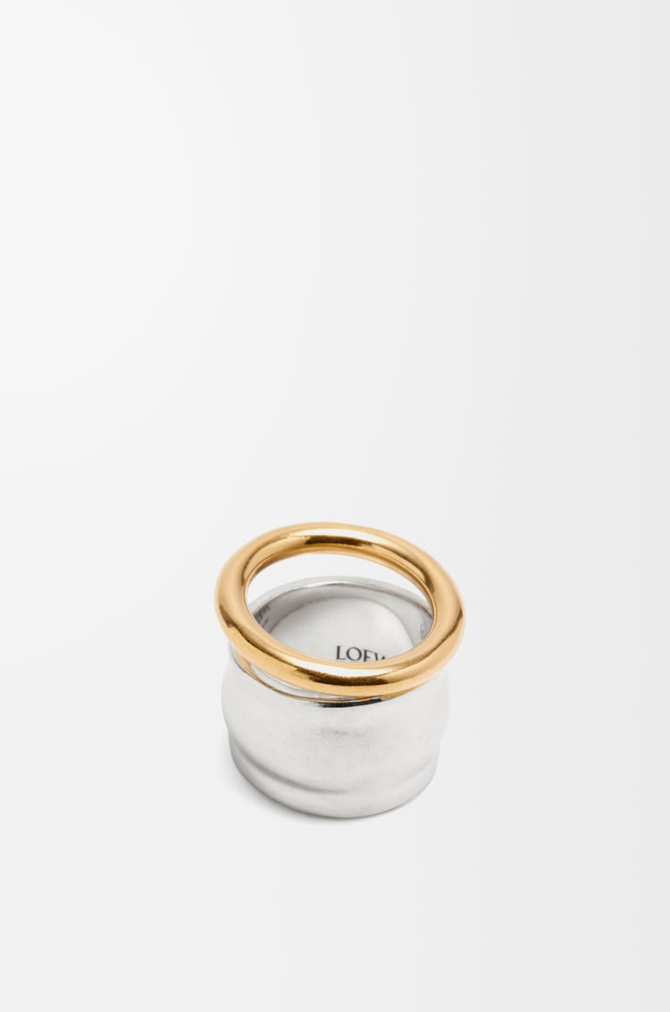 Loewe Nappa knot ring in sterling silver 1 Colours