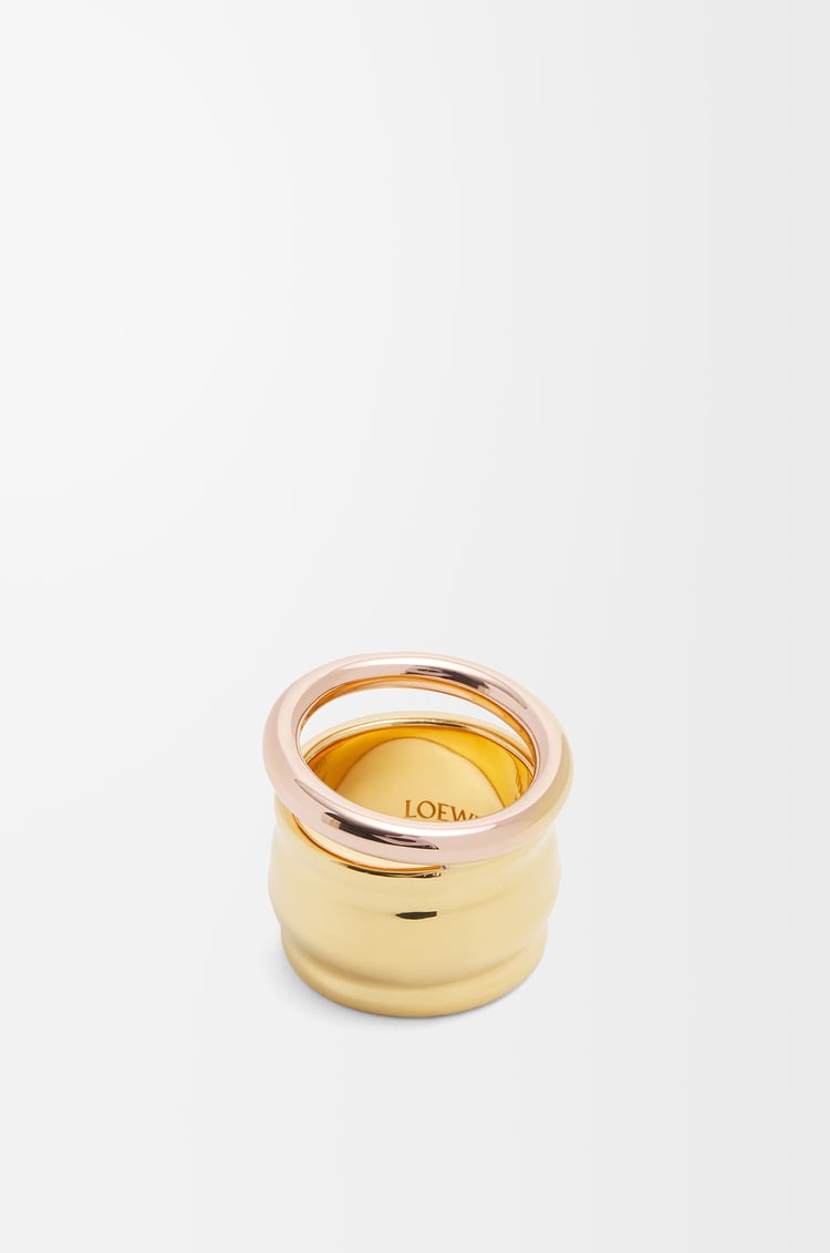 Loewe Nappa knot ring in sterling silver 1 Colours