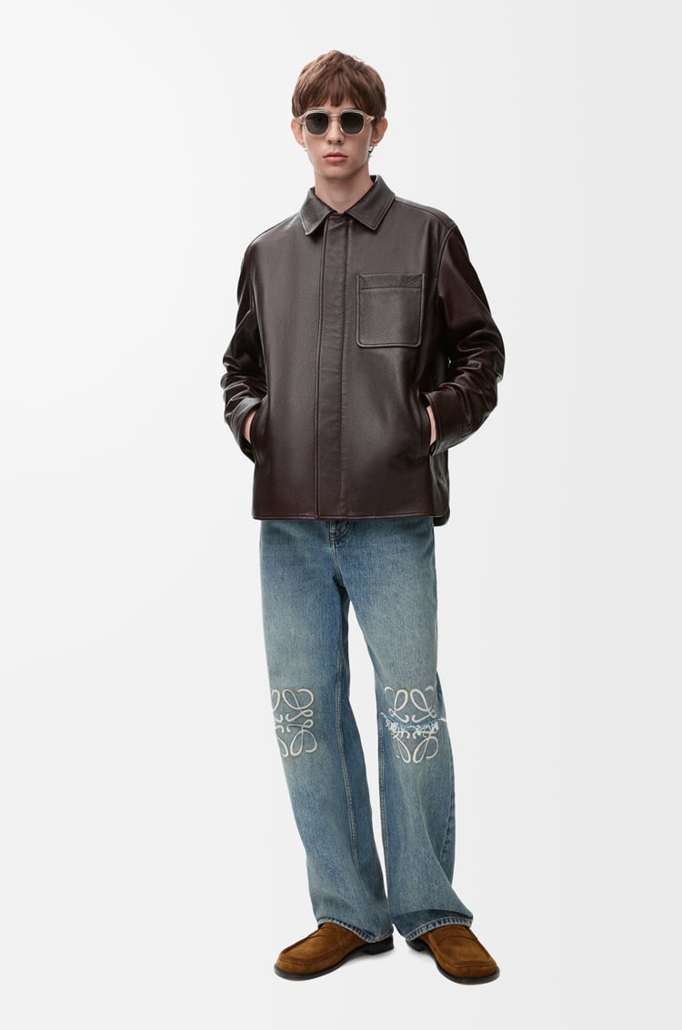 Loewe Overshirt In Deerskin 1 Colours