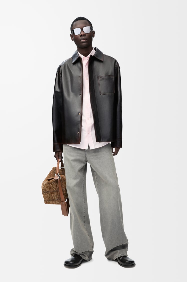 Loewe Overshirt In Nappa Calfskin 1 Colours