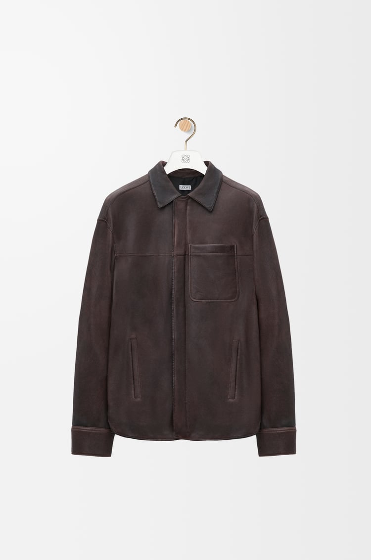 Loewe Overshirt in nappa lambskin 2 Colours