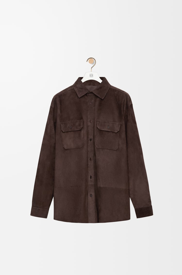 Loewe Overshirt in suede calfskin 1 Colours