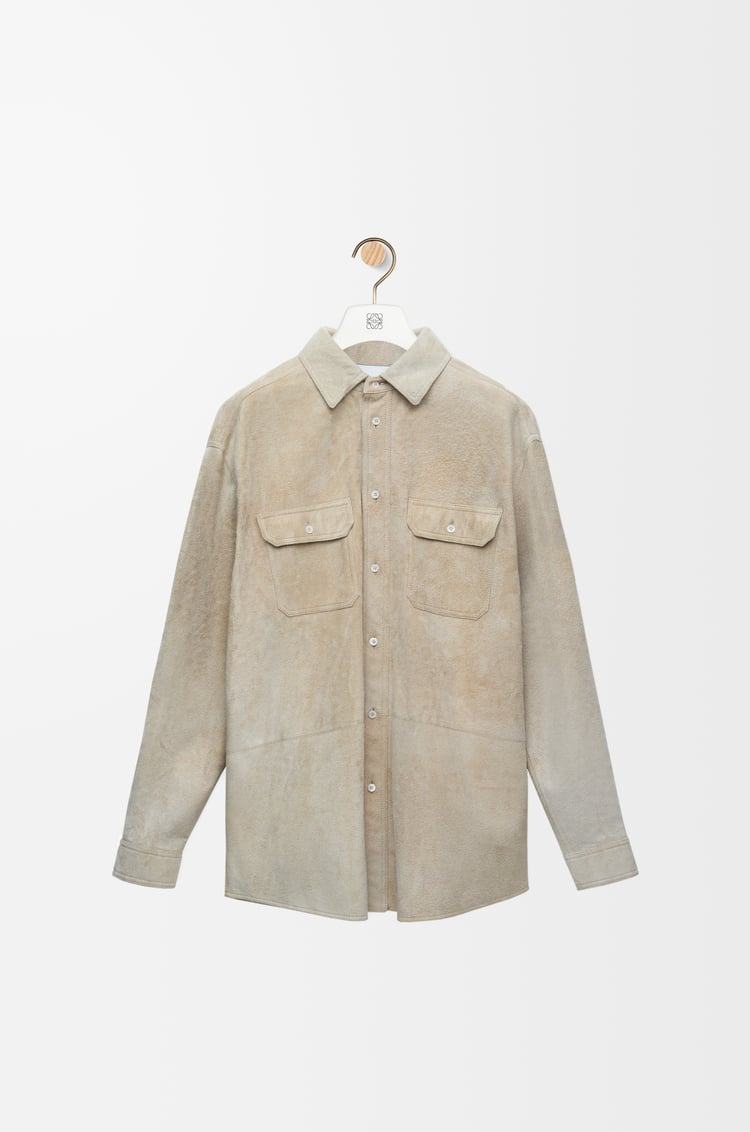 Loewe Overshirt in suede lambskin 1 Colours