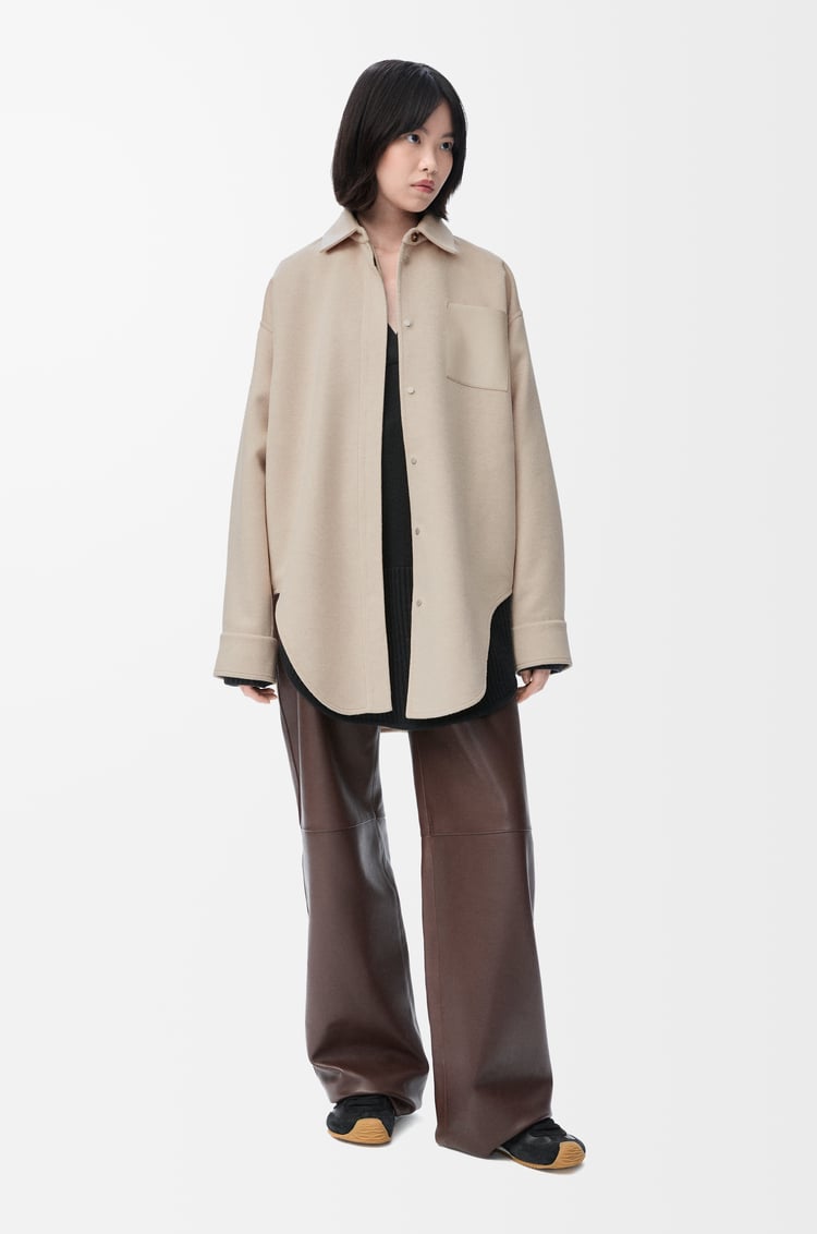 Loewe Overshirt In Wool And Cashmere 2 Colours