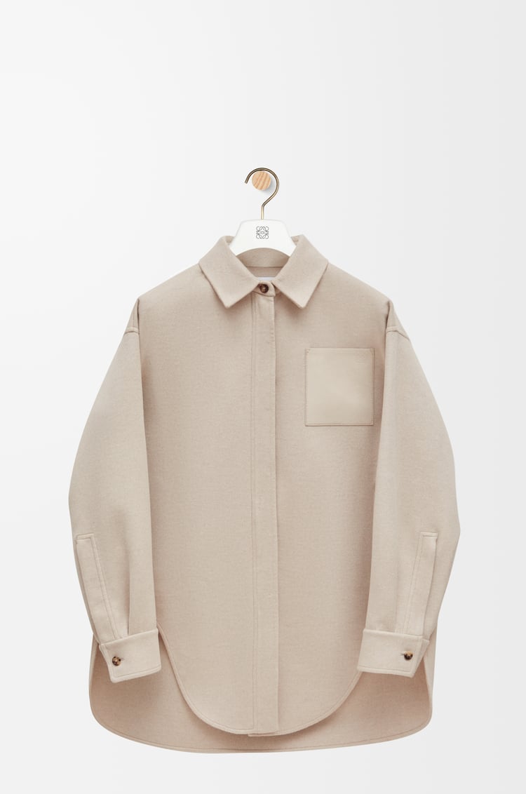 Loewe Overshirt in wool and cashmere 2 Colours